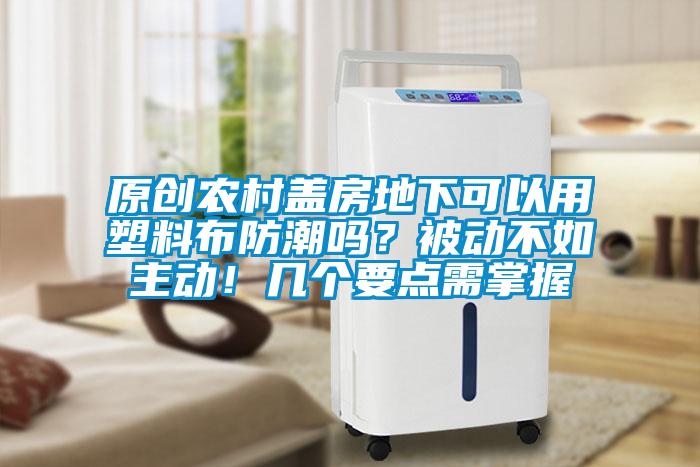 原创农村盖房地下可以用塑料布防潮吗?被动不如主动!几个要点需掌握