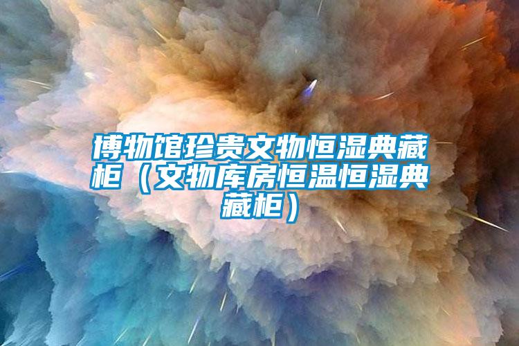 博物馆珍贵文物恒湿典藏柜(文物库房恒温恒湿典藏柜)