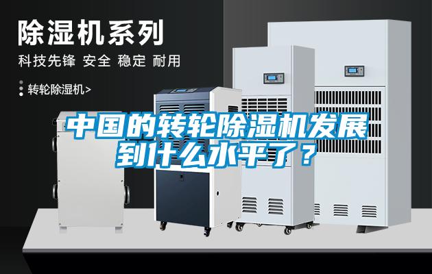 中国的转轮除湿机发展到什么水平了?