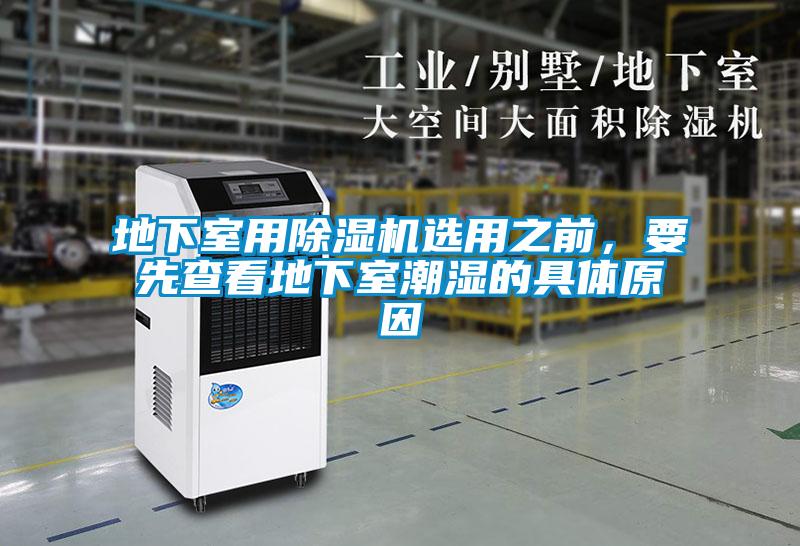 地下室用除湿机选用之前,要先查看地下室潮湿的具体原因