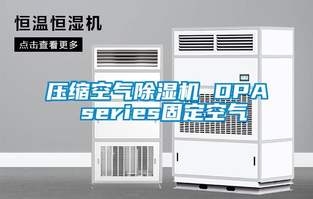 压缩空气除湿机 DPA series固定空气