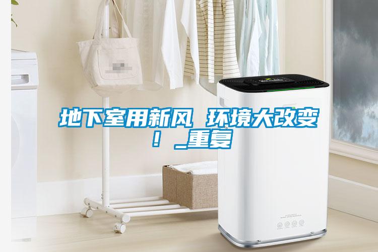 地下室用新风 环境大改变!_重复