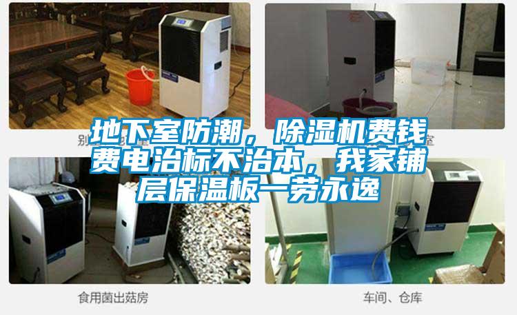 地下室防潮,除湿机费钱费电治标不治本,我家铺层保温板一劳永逸