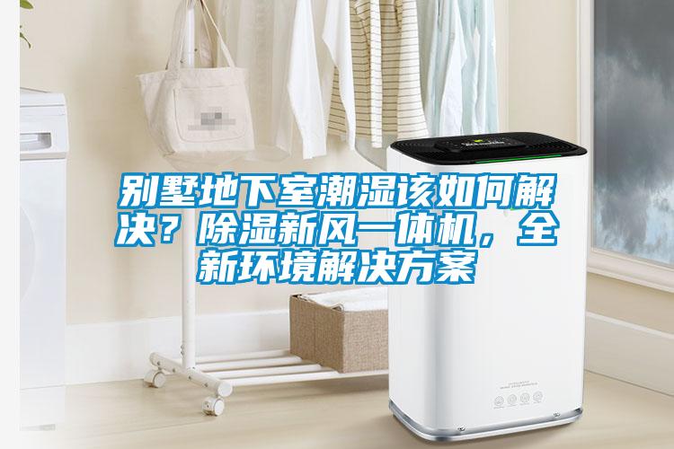 别墅地下室潮湿该如何解决?除湿新风一体机,全新环境解决方案