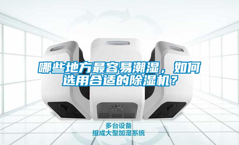 哪些地方最容易潮湿,如何选用合适的除湿机?