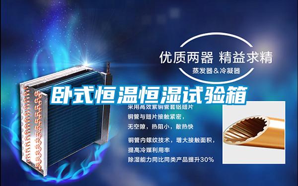 卧式恒温恒湿试验箱