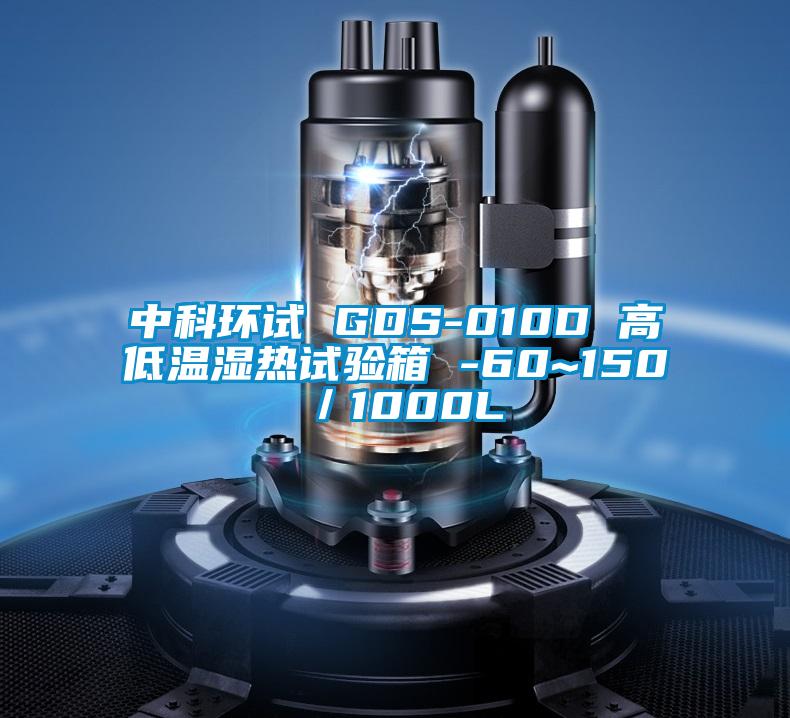 中科环试 GDS-010D 高低温湿热试验箱 -60~150℃/1000L