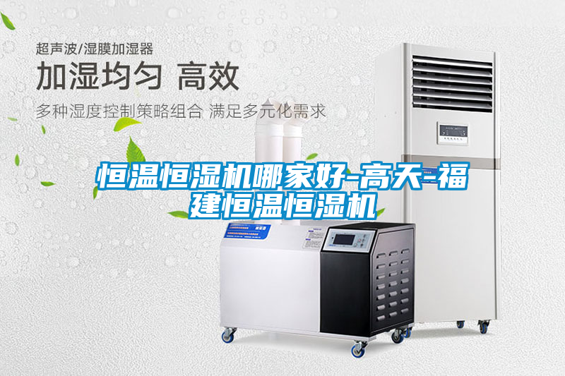 恒温恒湿机哪家好-高天-福建恒温恒湿机