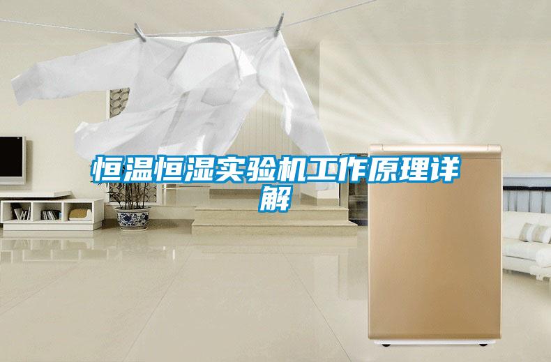 恒温恒湿实验机工作原理详解