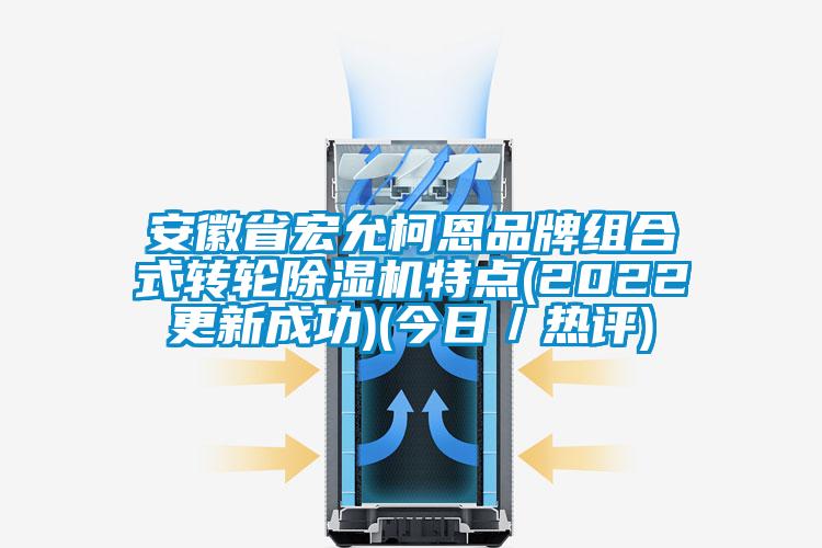 安徽省宏允柯恩品牌组合式转轮除湿机特点(2022更新成功)(今日/热评)