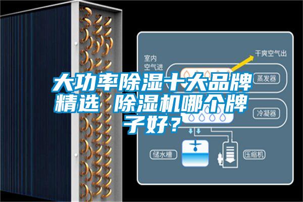 大功率除湿十大品牌精选 除湿机哪个牌子好?