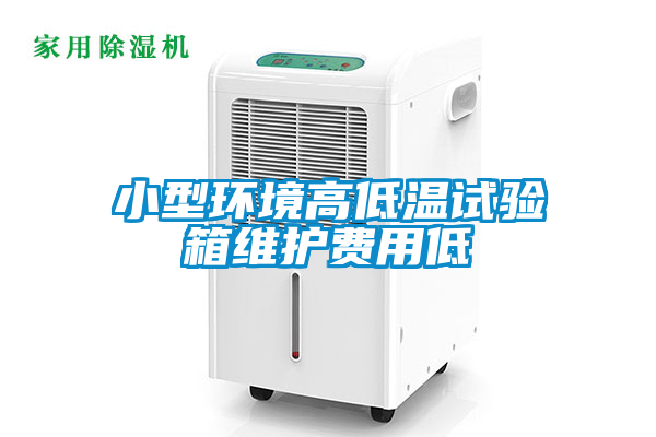 小型环境高低温试验箱维护费用低
