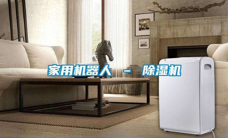 家用机器人 – 除湿机