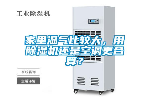 家里湿气比较大,用除湿机还是空调更合算?