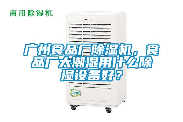 广州食品厂除湿机,食品厂太潮湿用什么除湿设备好?