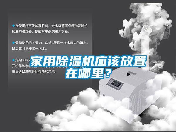 家用除湿机应该放置在哪里？