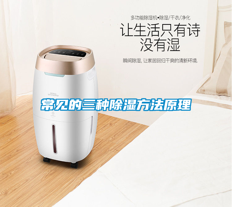 常见的三种除湿方法原理