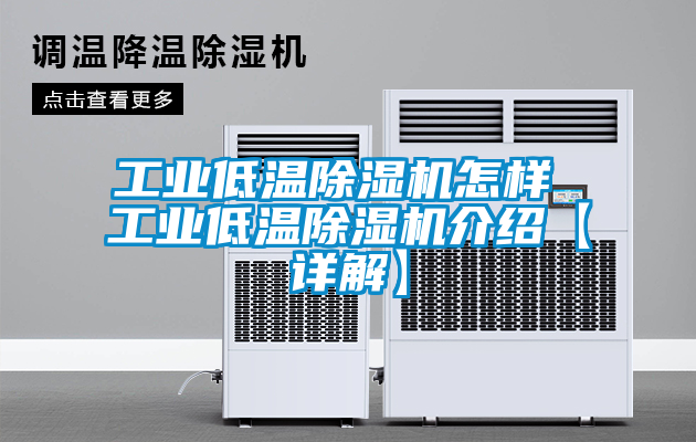 工业低温除湿机怎样 工业低温除湿机介绍【详解】