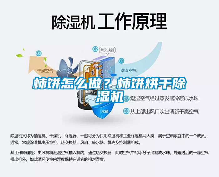 柿饼怎么做？柿饼烘干除湿机