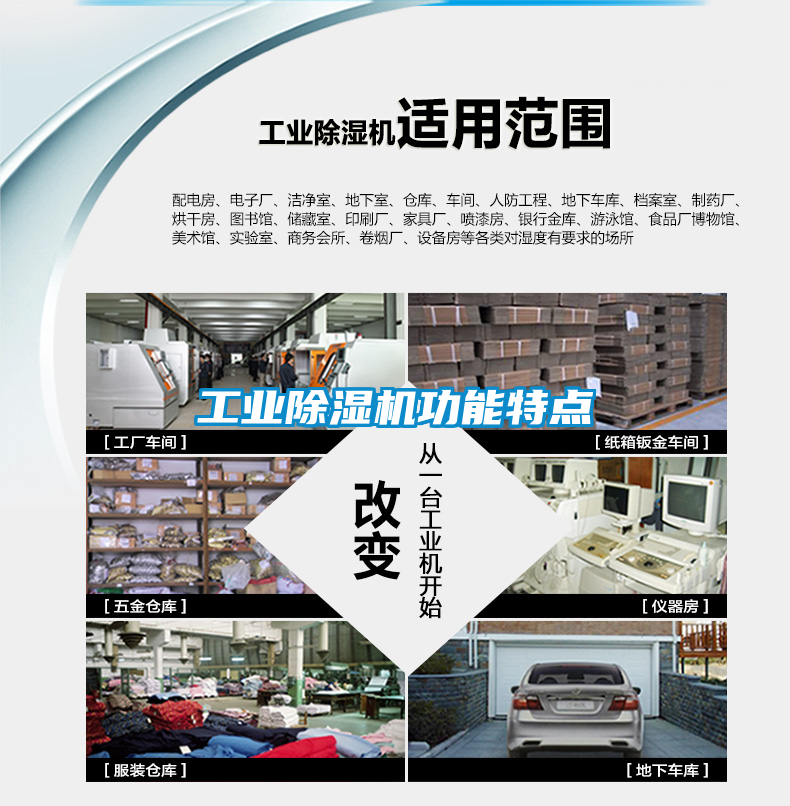 工业除湿机功能特点