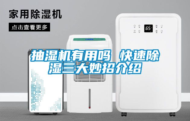 抽湿机有用吗 快速除湿三大妙招介绍