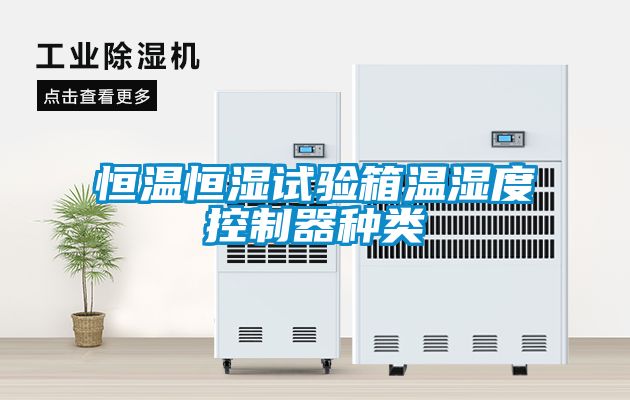恒温恒湿试验箱温湿度控制器种类