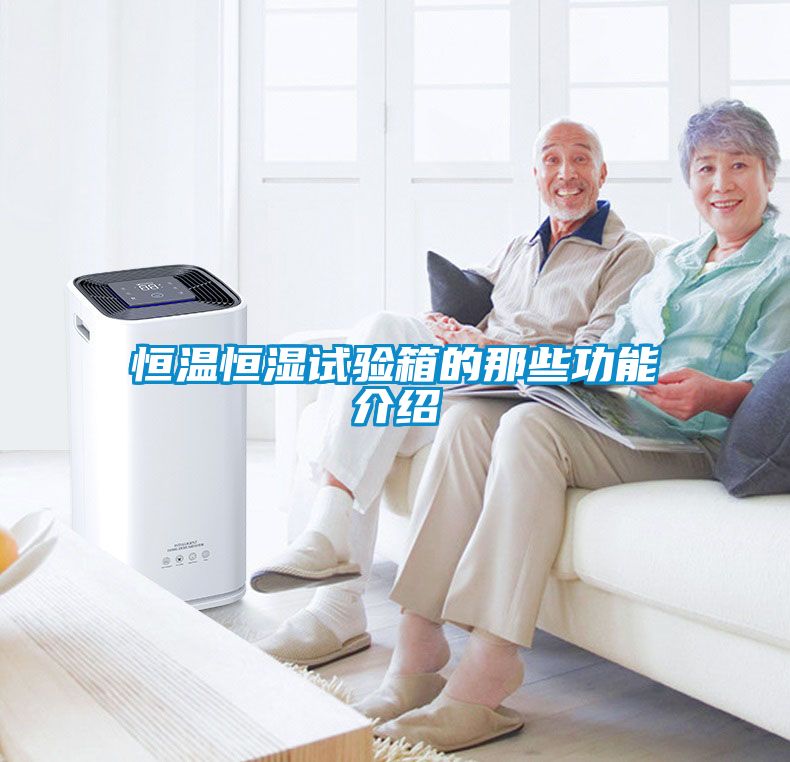 恒温恒湿试验箱的那些功能介绍