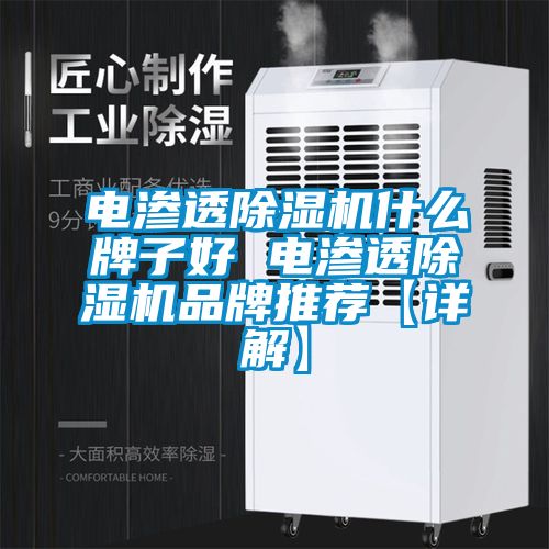 电渗透除湿机什么牌子好 电渗透除湿机品牌推荐【详解】