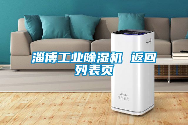 淄博工业除湿机 返回列表页
