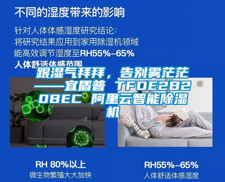 跟湿气拜拜，告别雾茫茫——宜盾普 TFDE2B20BEC 阿里云智能除湿机