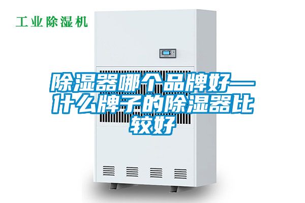 除湿器哪个品牌好—什么牌子的除湿器比较好