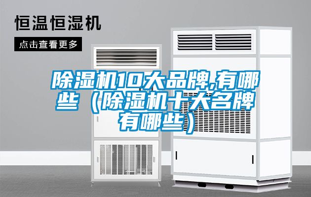 除湿机10大品牌,有哪些（除湿机十大名牌有哪些）