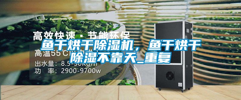 鱼干烘干除湿机，鱼干烘干除湿不靠天_重复