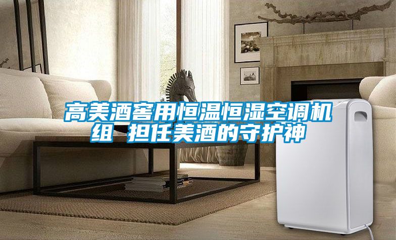 高美酒窖用恒温恒湿空调机组 担任美酒的守护神