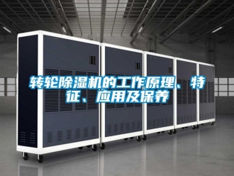 常见问题转轮除湿机的工作原理、特征、应用及保养