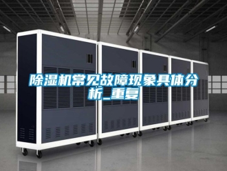 企业新闻除湿机常见故障现象具体分析_重复