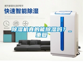 行业新闻除湿机真的能除湿吗？_重复