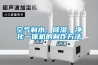 空气制水、除湿、净化一体机的制作方法 空气制水、除湿、净化一体机的制作方法